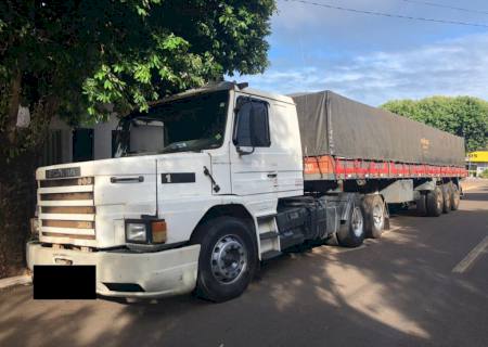 Polícia Civil recupera em Brasilândia carreta levada após golpe em SP