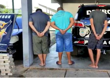 Quarteto do tráfico é preso com entorpecentes avaliados em R$ 1,5 milhão em Corumbá
