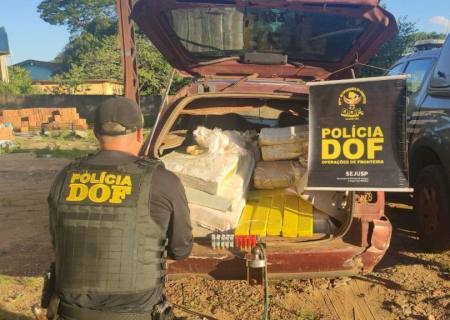 Vídeo: Traficante pega droga no Paraguai, mas acaba preso pelo DOF ao cruzar a fronteira