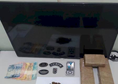 Força Tática prende casal por tráfico de drogas em Fátima do Sul