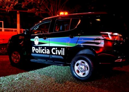 Agressor é preso em flagrante pela Polícia Civil ao seguir vítima até delegacia em Brasilândia