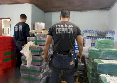 Droga apreendida pela Defron na fronteira totalizou 7 toneladas