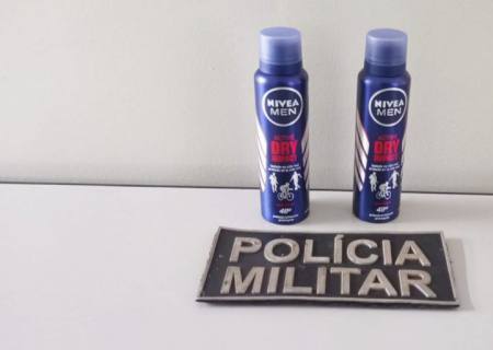 Detento do semiaberto furta antitranspirantes de mercado e acaba preso em Naviraí
