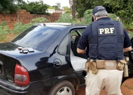PRF apreende 200 kg de maconha em Guia Lopes da Laguna