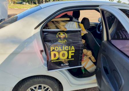 DOF apreende carga de drogas que seguia de Ponta Porã para o Mato Grosso