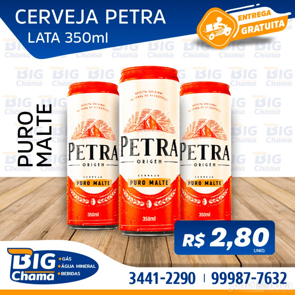 Big Chama ''Gás, Água Mineral e Bebidas'' se destaca com delivery on-line gratuito e rápido