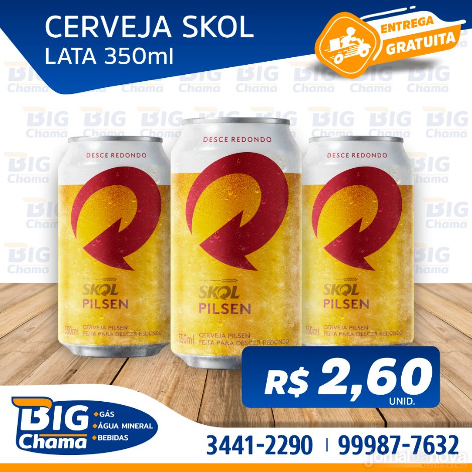 Big Chama ''Gás, Água Mineral e Bebidas'' se destaca com delivery on-line gratuito e rápido