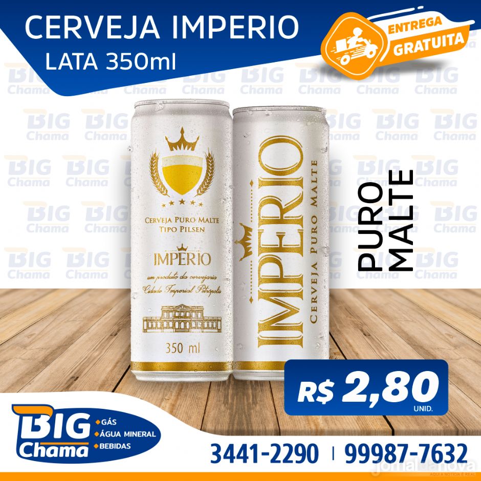 Big Chama ''Gás, Água Mineral e Bebidas'' se destaca com delivery on-line gratuito e rápido