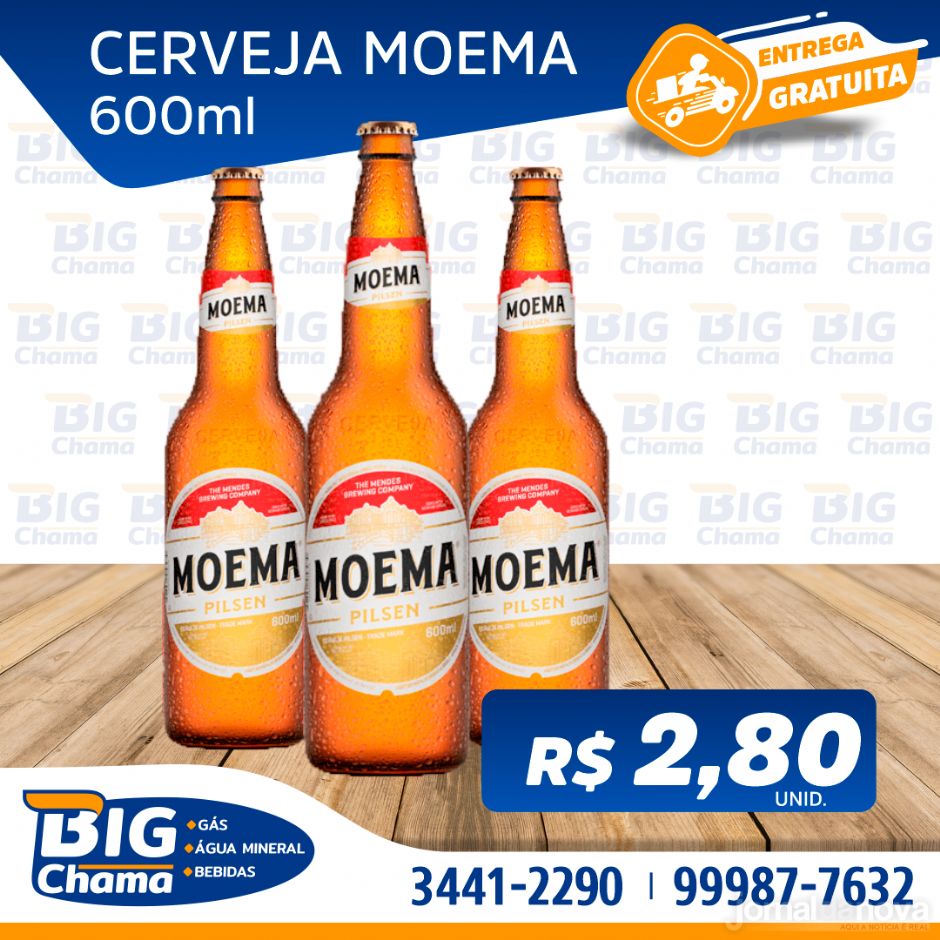 Big Chama ''Gás, Água Mineral e Bebidas'' se destaca com delivery on-line gratuito e rápido