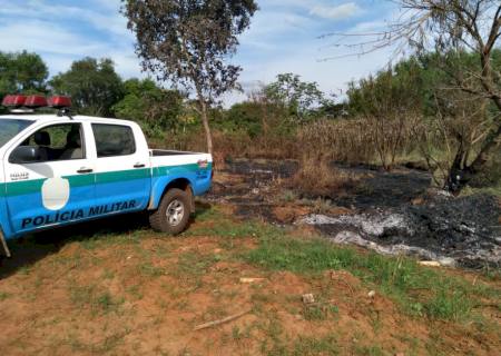 Pedreiro é autuado por atear fogo em terrenos baldios em Aquidauana