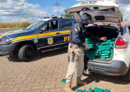 Motorista é preso com quase 250 kg de maconha em Camapuã