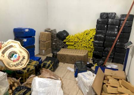 Defron descobre entreposto do tráfico em área de lazer para locação em Ponta Porã