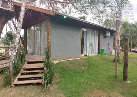 Dona de chácara é autuada em R$ 10 mil por construção de área de lazer degradando áreas protegidas