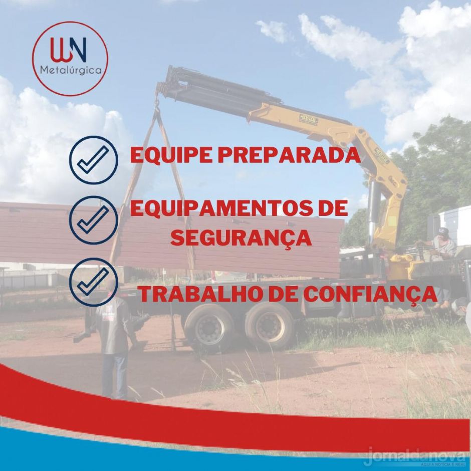 Fabricante de estruturas metálicas e serviços de montagem industrial, WN Metalúrgica une qualidade e segurança