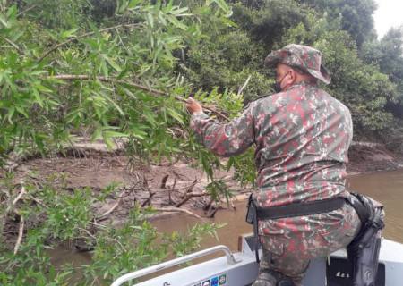 PMA em Miranda realiza fiscalização por terra e nos rios em prevenção à pesca predatória
