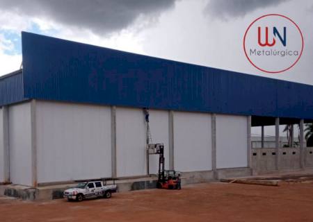 Fabricante de estruturas metálicas e serviços de montagem industrial, WN Metalúrgica une qualidade e segurança