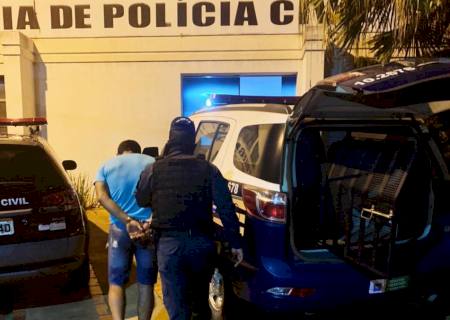 Polícia Militar em Taquarussu prende foragido da Justiça