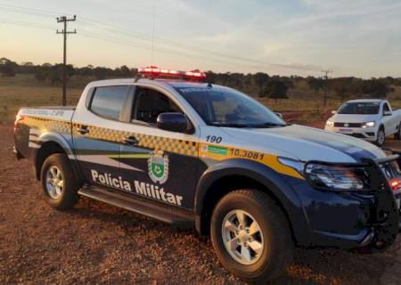 Polícia Militar localiza criança na MS-395 que pretendia fugir de casa