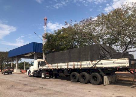 PRF apreende em Miranda, 25 mil litros de acetato de etila, material para refino de cocaína