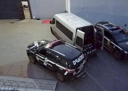 Ação policial conjunta de MS e SP resulta na apreensão de 107 kg de cocaína com alto teor de pureza