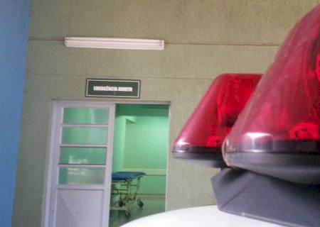 Após acidente de trânsito, adolescente é socorrido, mas foge do Hospital Regional