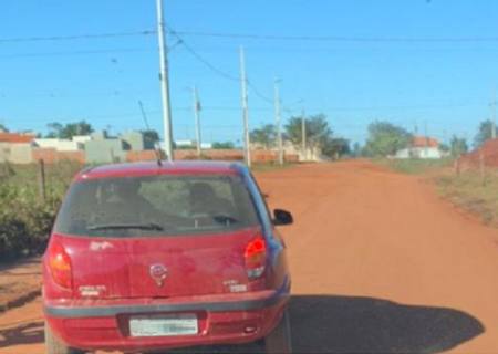 Polícia Militar de Taquarussu recupera carro furtado de Casa Verde