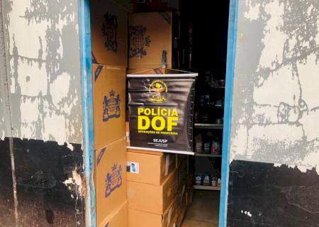 Equipe do DOF apreende mais de 17 mil pacotes de cigarros em Nova Alvorada do Sul