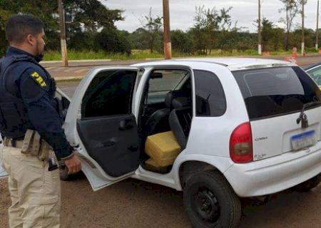 PRF apreende carga de maconha na BR-267 em Nova Alvorada do Sul