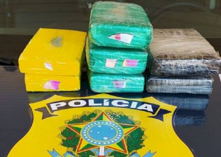Homem é preso com mandado de prisão e 7 kg e cocaína na BR-262