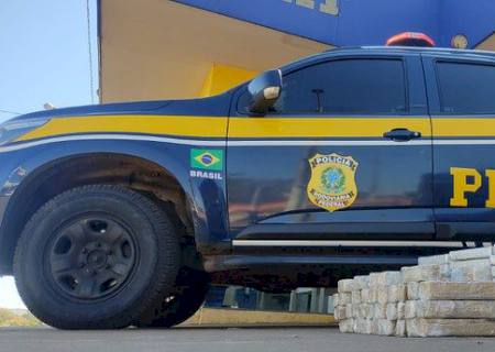 PRF apreende cocaína de alto teor de pureza em Água Clara
