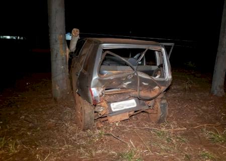 Colisão envolve dois veículos na MS-141 em Ivinhema