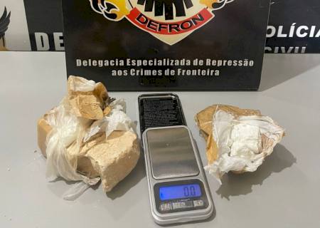 Defron volta na residência do casal do tráfico em Naviraí e apreende mais drogas
