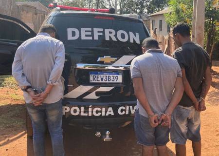 Trio é preso com droga avaliada em R$ 115 mil em Mundo Novo