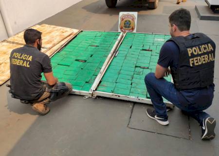Vídeo: Polícia Federal apreende mais de 187 quilos de cocaína em Naviraí