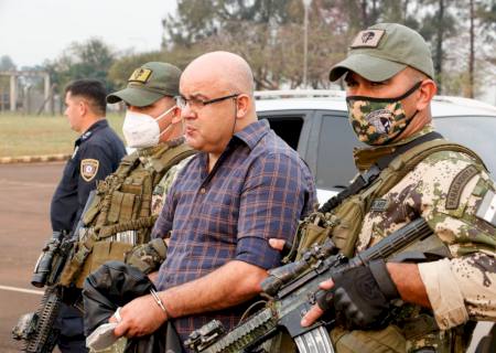 Operador financeiro do narcotráfico internacional é preso na fronteira