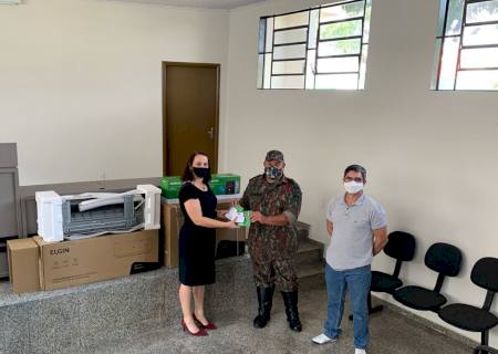 PMA de Batayporã recebe do Conselho de Segurança de Nova Andradina materiais para melhoria dos trabalhos