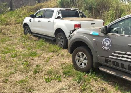 Vídeo: Veículo roubado em Minas Gerais é recuperado pelo DOF em Ponta Porã