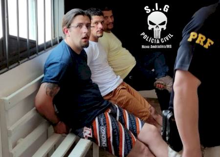 Trio do tráfico é preso em ação conjunta da PRF e SIG em Nova Andradina