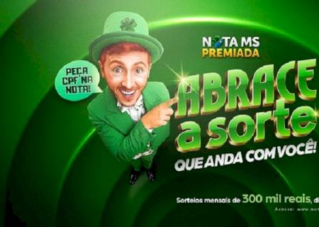 Nota MS Premiada será sorteada nesta quinta-feira com números da Mega-Sena