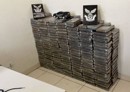 Vídeo: Na capital, Denar apreende carga de cocaína em botijões de gás