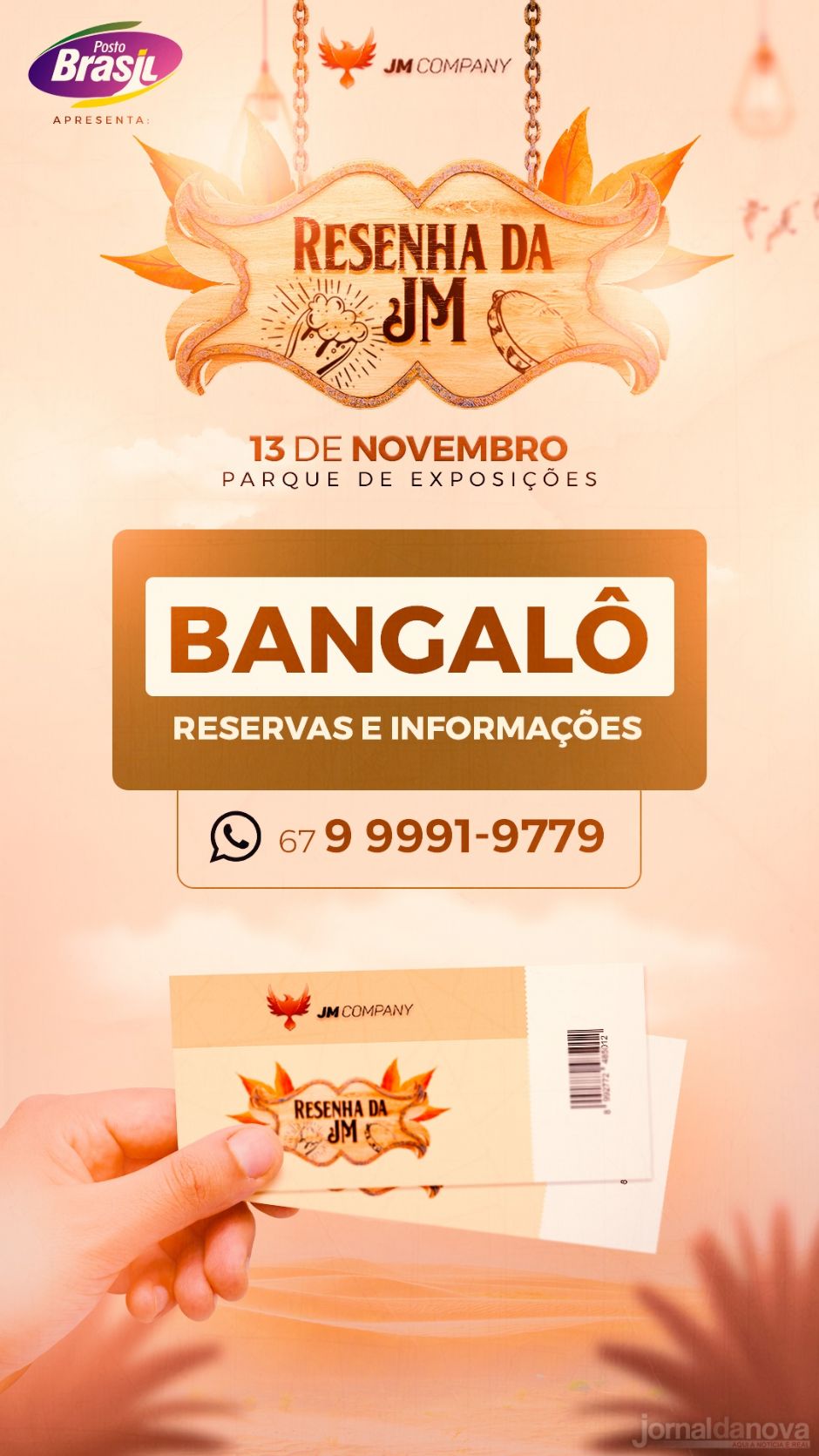 JM Company: novo conceito de eventos em Nova Andradina lança sua segunda festa