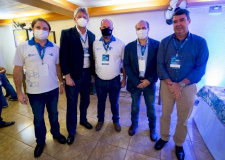 Gilberto Garcia e Hernandes Ortiz participam de encontro estadual de municípios do Cidade Empreendedora