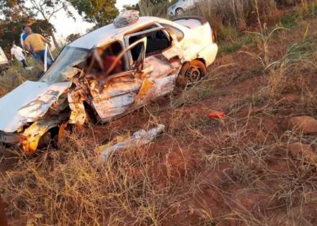 Motorista morre e outras quatro pessoas ficam feridas em acidente na Capital
