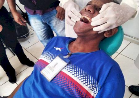 Penitenciária de Dourados resgata autoestima de reeducandos com projeto de próteses dentárias gratuitas