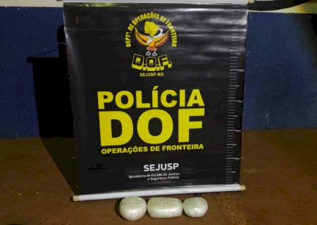Vídeo: DOF apreende cocaína com mulher na BR-463 em Ponta Porã