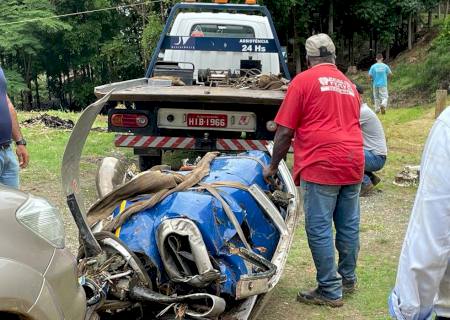 Polícia encontra cabo enrolado na hélice do avião que caiu com Marília