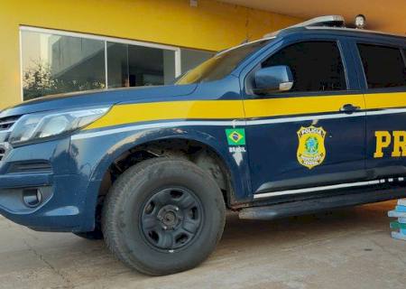 PRF apreende pasta base de cocaína avaliada em R$ 4,5 milhões em Água Clara