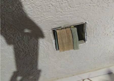 Em Três Lagoas, SIG encontra R$ 74 mil em tomada falsa na parede