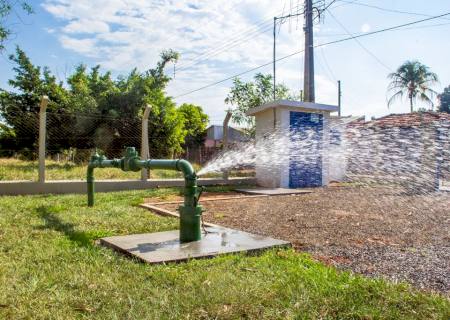 Sanesul conclui e entrega R$ 3,8 milhões em obras em Anaurilândia