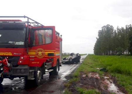 Grávida morre em acidente na MS-040 entre Santa Rita do Pardo e Campo Grande